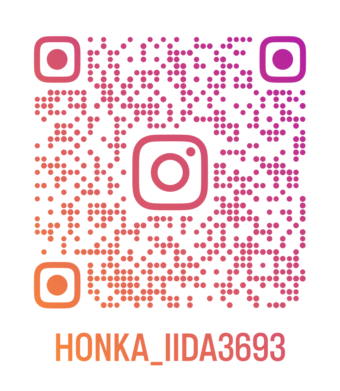 Instagram QRコード